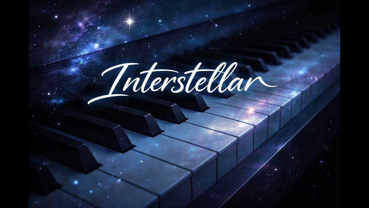 🌌Interstellar – Cinematic Piano Instrumental | Space & Time | Velvet Vine Tones 🚀