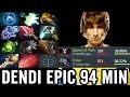 EPIC Dendi 10 Slotted QoP vs Magical TINKER Dota 2 7.01 Patch [MUST WATCH]