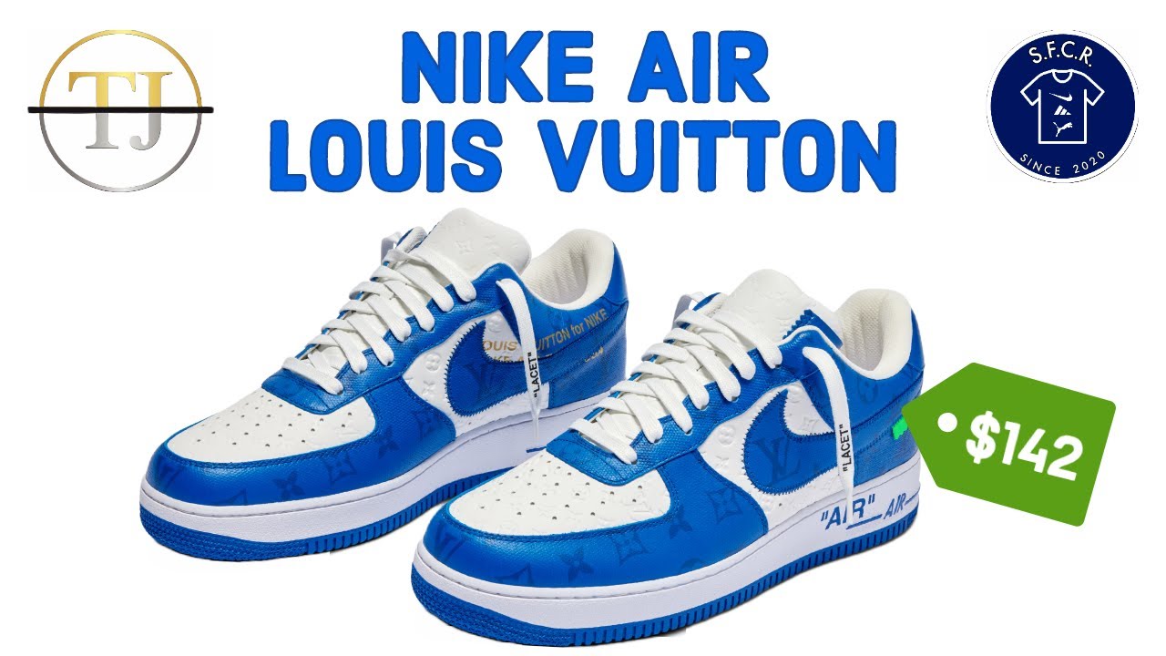 JustFreshKicks on X: Unboxing the Louis Vuitton x Nike Air Force 1 White  ✨  / X