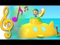 TuTiTu Songs | Submarine Song | Songs for Children with Lyrics