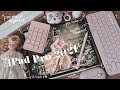  iPad Pro 2021 Unboxing // 12.9" M1 + Cute Accessories ☁️🎀 Procreate Keyboard & more ✨