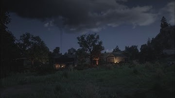 Red Dead 2 Ambience (Veterans Farmstead) 4K Experience