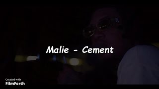 Malie - Cement (Official Lyrics Video)