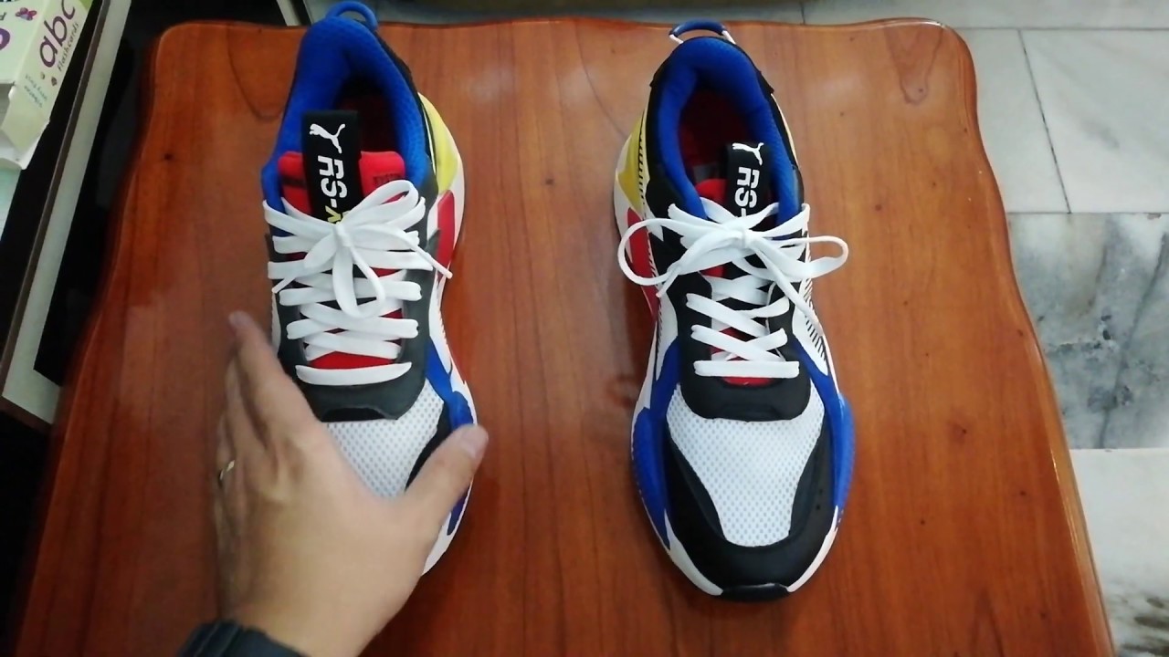 REAL VS FAKE Puma Rs-X toys 真Vs假对比 