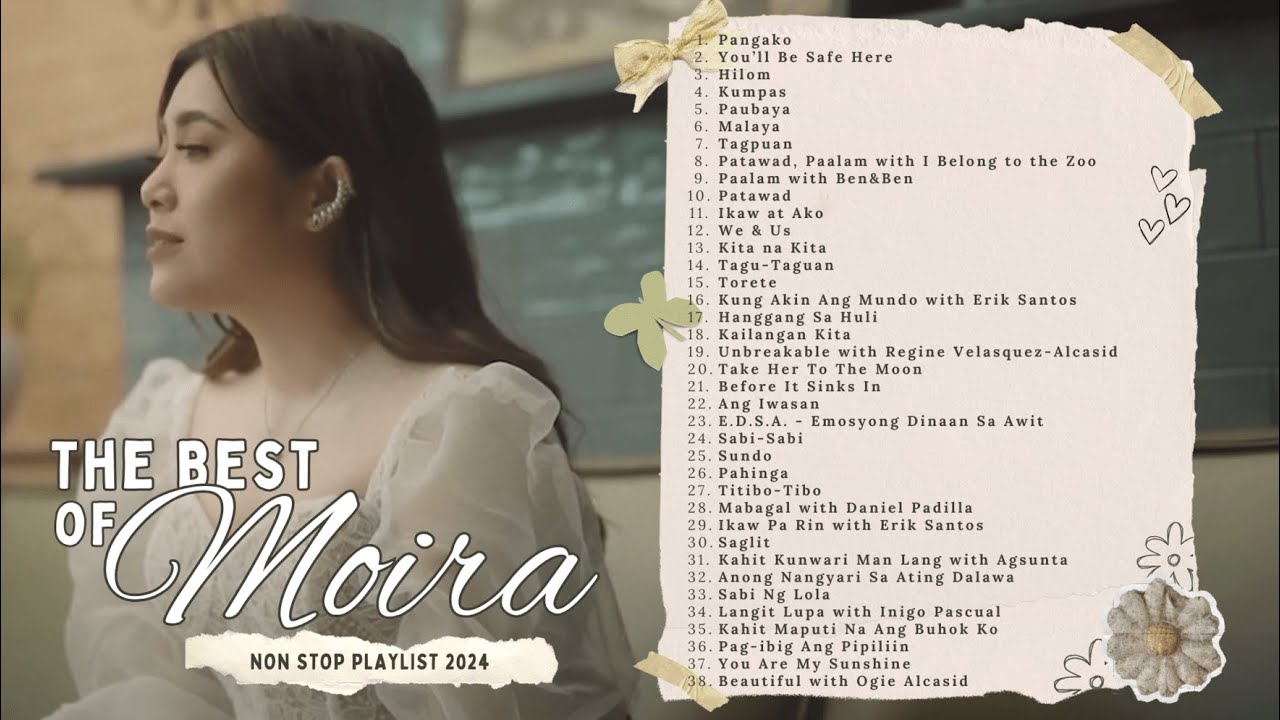 Moira   The Best of Moira  Non Stop Playlist 2024 Complete Songs