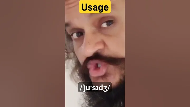 Usage: Correct Pronunciation