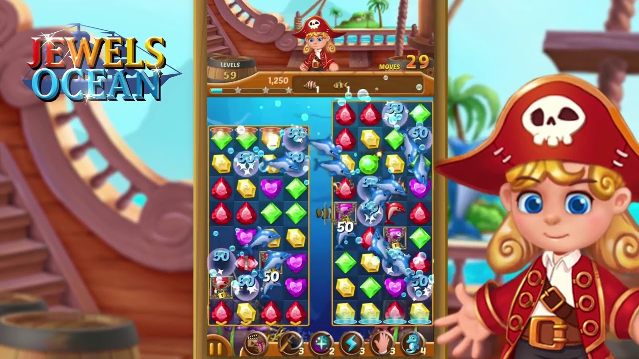 Jewels Ocean MOD APK cover