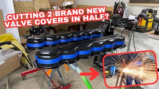 Turbo 300 Inline Six Custom Valve Cover (roller rocker clearance mod)  Part 1