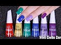 Coleção Viva Cada Cor da Risqué - swatches | Unhas da Marie