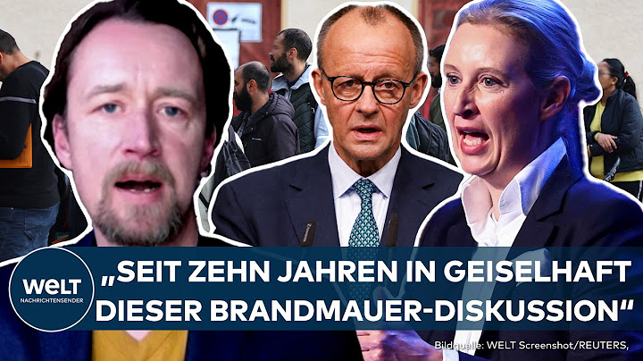 MERZ' BRANDMAUER: Was ist an der AfD-Diskussion dran? "Union ist seit zehn Jahren in Geiselhaft"