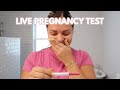 EMOTIONAL LIVE PREGNANCY TEST. FINDING OUT I&#39;M PREGNANT AFTER BACK TO BACK MISCARRIAGES.