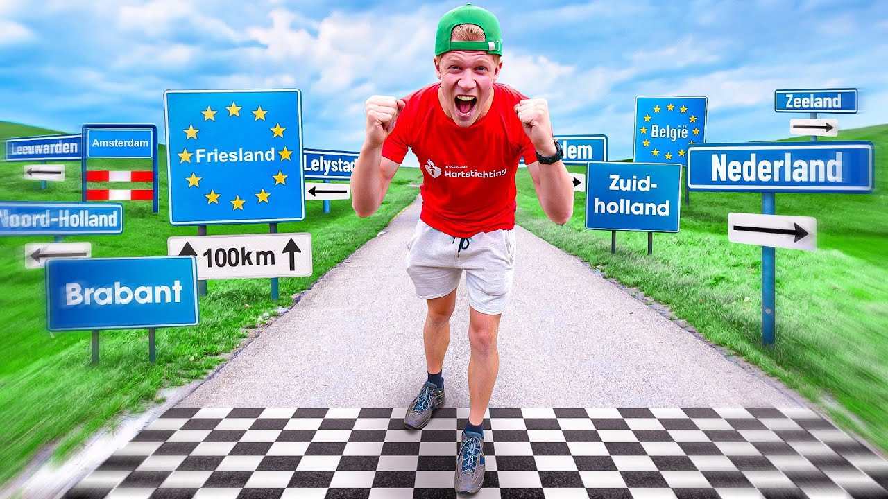 Ik Liep 1000 Kilometer Door Heel Nederland In 30 Dagen!