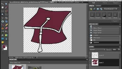 Digital Scrapbook Tutorial -- Coloring In Your Digital Stamps
