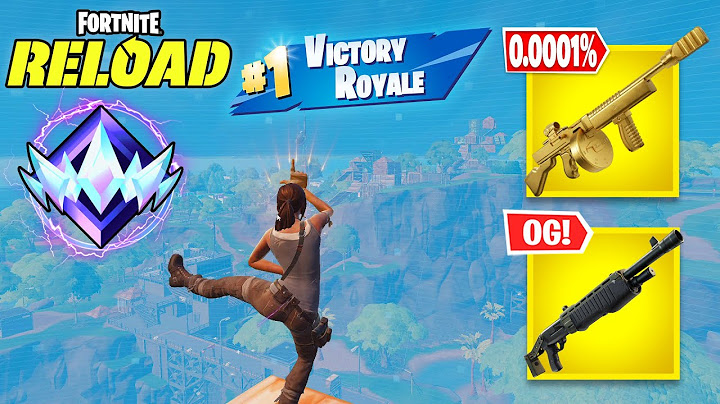 Fortnite Reload | High Kill Solo Ranked Win Full Gameplay (Keyboard & Mouse)