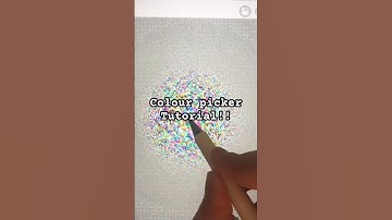 How to make a colour picker in ibis paint x!! #shorts #ibispaint #art #colours