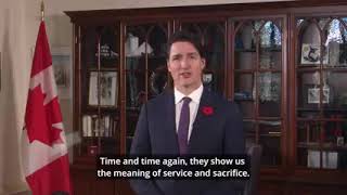 Justin Tredeau speeches