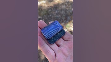 Titanium Whirl Fidget Slider - 3 Click