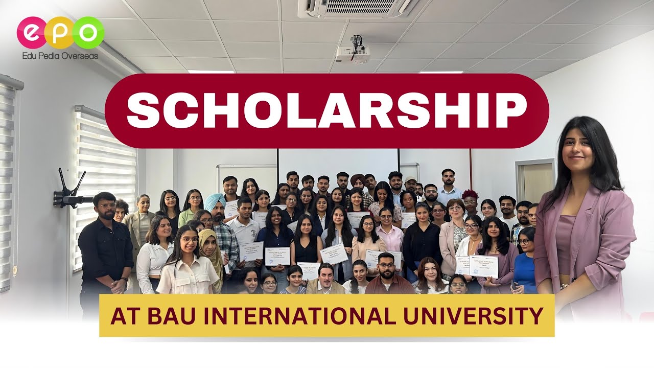 🏆BAU International University Scholarship Recipients by Edu Pedia Overseas