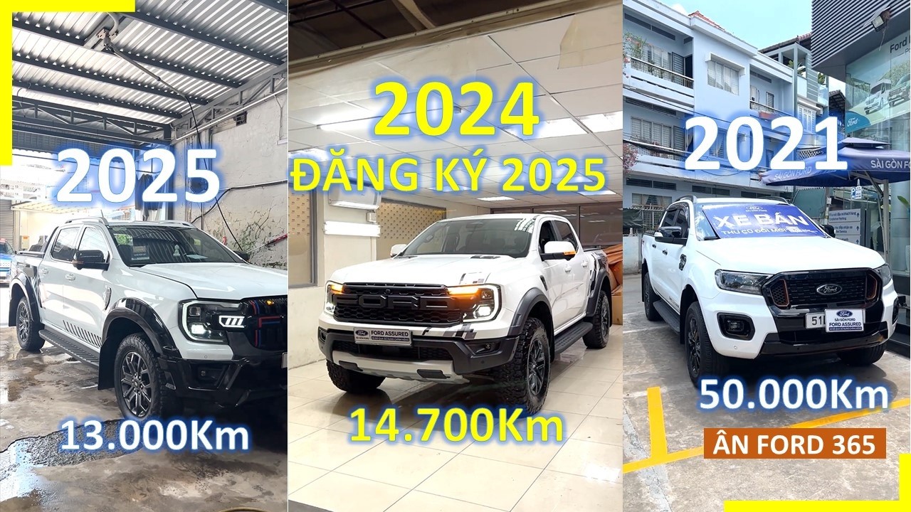 Raptor 2024 bản đủ đăng ký 2025 - Wildtrak 2025 Nhiều phụ kiện - Wildtrak 2021 Keng || FORD 365