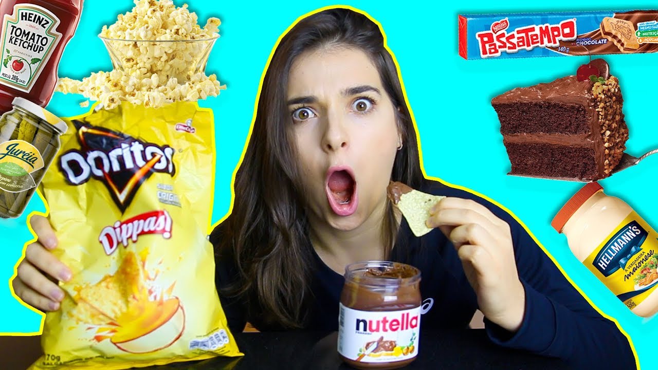 COMBINAÇÕES ESTRANHAS DE COMIDA QUE AS PESSOAS AMAM!!! (COMEMOS E PASSAMOS MAL)