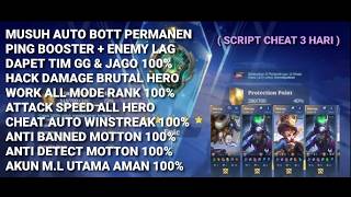 UPDATE SCRIPT RANK BOOSTER   MUSUH BOT AUTO WINSTREAK 100% | MOBILE LEGENDS SEASON 41