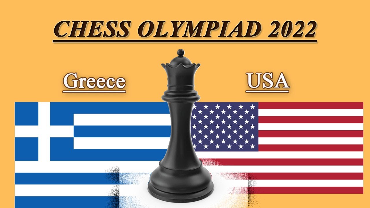 Greece - USA, Chess Olympiad 2022