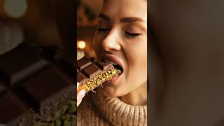 DubaiChocolate #ViralFood #FoodReaction #PistachioChocolate #ASMRFood #Foodie#