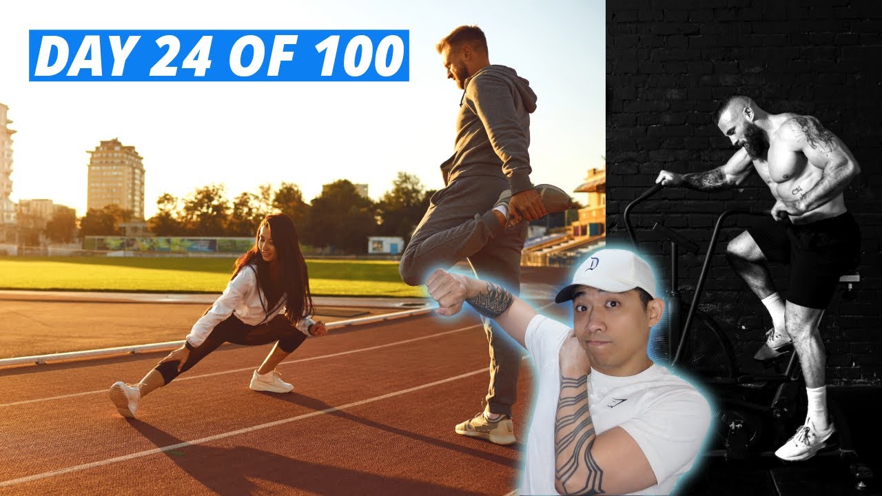 WARM UP BEFORE YOU EXERCISE (OR ELSE)! DAY 24 OF 100 - YouTube