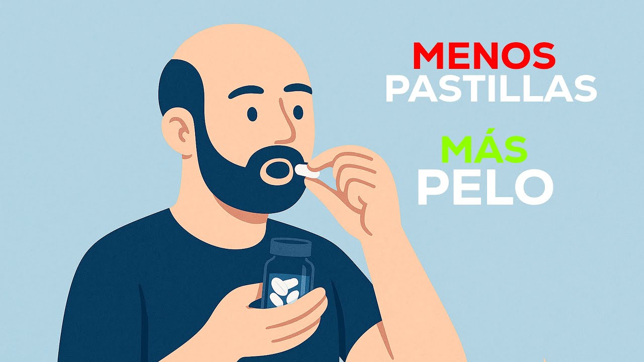 Nivel Avanzado: ¿Menos pastillas y más pelo? (explicado por médico)