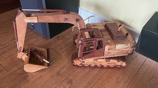Wooden Model Build - The Excavator Ep8
Here is the eighth & final instalment of the Excavator build
To watch the first instalment https://youtu.be/8sqKrXyG6og
To watch the second instalment https://youtu.be/RfNE7uYtwqE
To watch the third instalment https://youtu.be/N6bRz8lrLh8
To watch the fourth instalment https://youtu.be/wNehj7lDn6Q
To watch the fifth instalment https://youtu.be/daUSxbQT4uM
To watch the sixth instalment https://youtu.be/zfHOgKkUuUc
To watch the seventh instalment https://youtu.be/FR0EyolQqU8
As usual with my model builds the plans are available from my favourite model vehicle plan designer https://dutchypatterns.com/pattern/ex...
#Wooden_Model #ModelVehicles #jcbexcavator Wooden Model Build - The Excavator Ep8