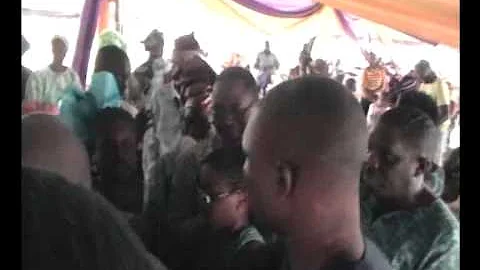 Burial party of late Olufemi ilori at Ode Ekiti Pa...