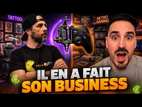 Le business derrière le 1er magasin Jeux Vidéo & Tatouage !