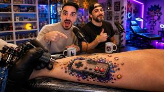 Pourquoi il a mélangé Jeux Vidéo et Tatouage ? (Le pari fou de JC) screenshot 1