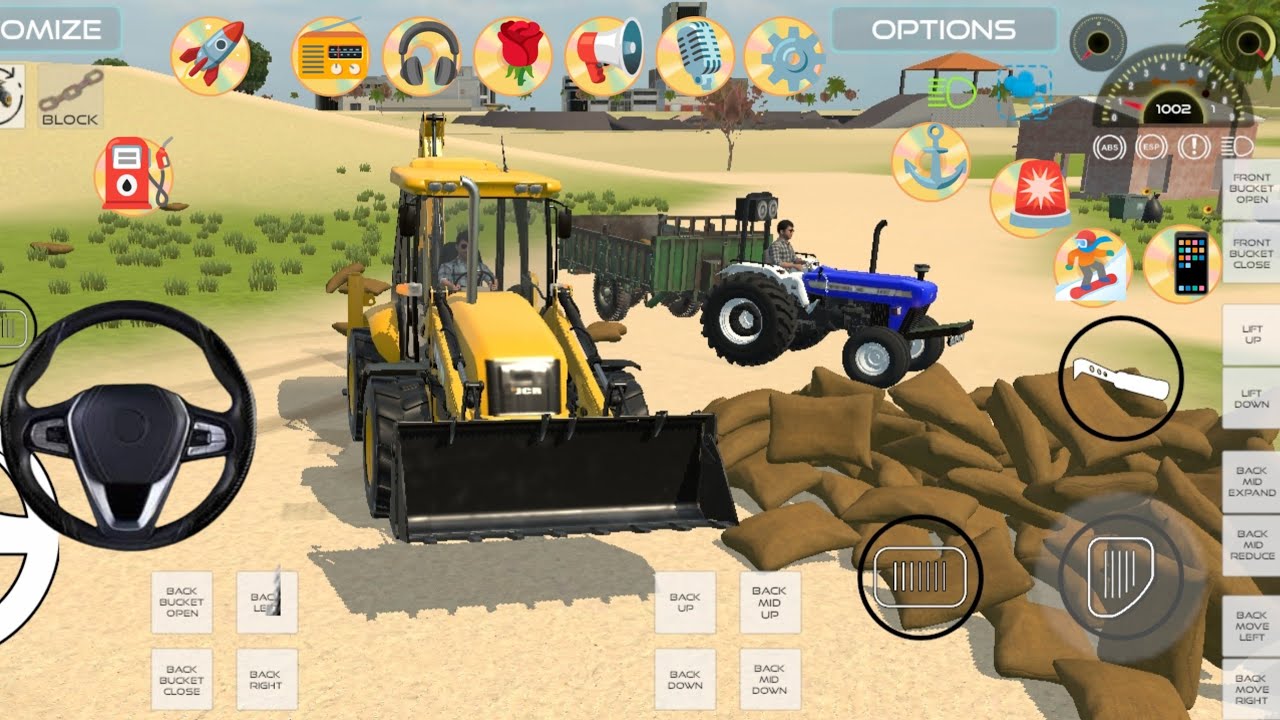 Dj pickup modified taiktar big trolley  multiple Timelapse gameplay 3d India game 