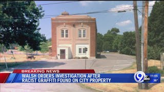 Walsh orders investigation after racist graffiti found on Syracuse City property