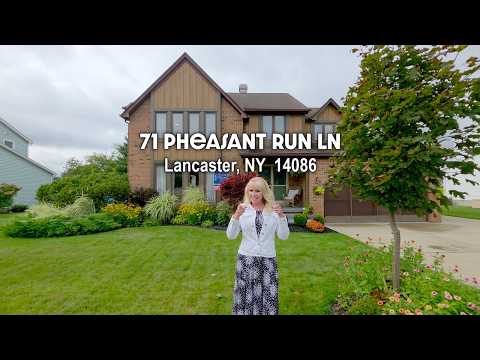 71 Pheasant Run Ln, Lancaster, NY home video tour
