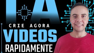 COMO CRIAR VIDEOS RÁPIDO COM IA | CRIE VIDEOS COM IA RÁPIDO | IA CRIAR VIDEOS PARA REDES SOCIAIS