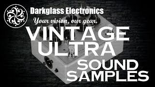 Darkglass Vintage Ultra - sound samples - YouTube
