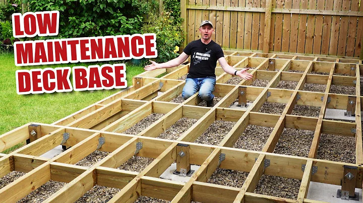 How to build a LOW MAINTENANCE timber decking base