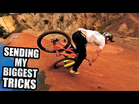 SENDING MY BIGGEST MTB SLOPESTYLE TRICKS AUDI NINES FINAL SESSION!