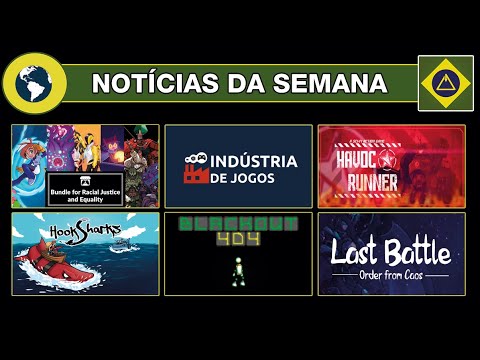 Notícias Semanais • 2ª Semana Junho 2020 • Bundle do Itch.io com mais de mil jogos indies!