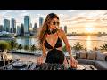 Miami Sunset Rooftop Skyline DJ Set Hypnotic Melodic Techno After Hours 