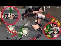 Tifa lockhart fights the cell monster  final fantasy vii remake