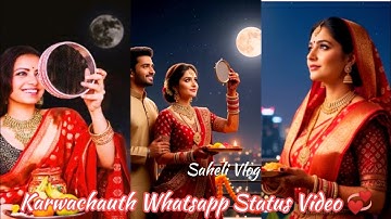 Karwa Chauth WhatsApp Status Video 💞 karwachauth status 💕#karwachauth #karwachauthspecial 