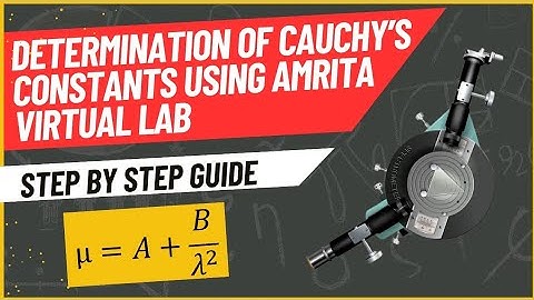 [Eng] Determination of Cauchy