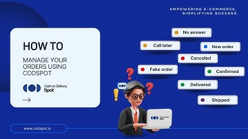 Spot tutorial  How to manage orders in CODSPOT