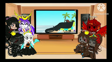 Kaiju react to Godzilla VS Kong But We Need Kong GRAND FINALE /gacha club/