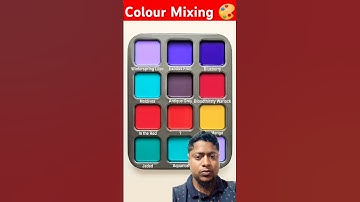 Colour mixing video 🎨 😱 #satisfying #colors #coloring #oddlysatisfying #colormixing #shorts