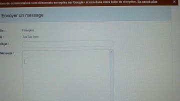 [Leçon youtube 1]: Comment envoyer un message privé sur Youtube ?
