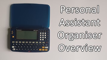 Lexibook HPC 512 Personal Assistant Organiser Overview